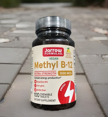 Jarrow Formulas, Inc. Methyl B-12 - Lemon 1,000 mcg 100 Chwbls