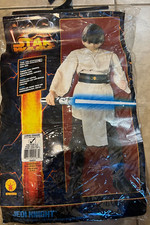Star Wars Jedi Knight Rubies Costume Robe Shirt Belt Boys Large 12-14 NEW