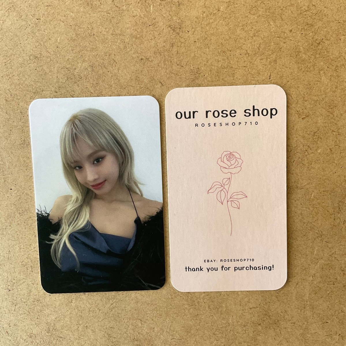 KIOF Kiss of Life Midas Touch Mwave Lucky Draw LD Official