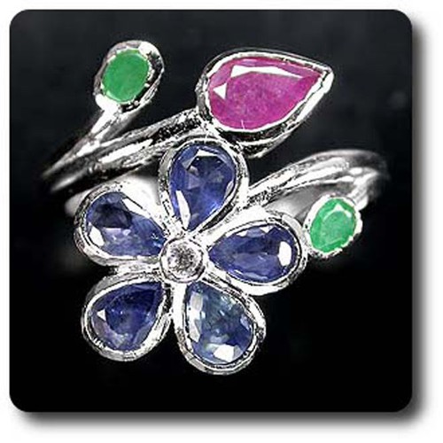 Best Gift Platinum Plated ruby jewellry sapphire fly to your arm N+R display jewelry sets floating charmsFBLS 29