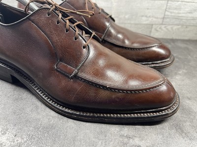 Allen Edmonds Oxford Men 9.5 Brentwood Dress Shoes Brown Leather  