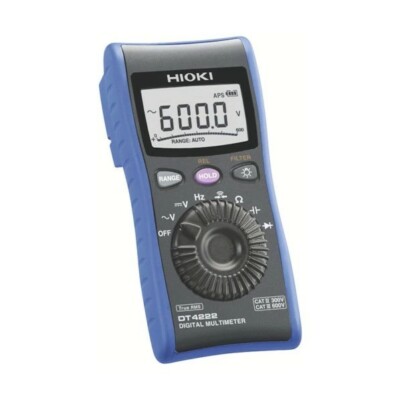 Hioki DT4222 Digital Multimeter True RMS DC AC Spannung handlicher Tester her...