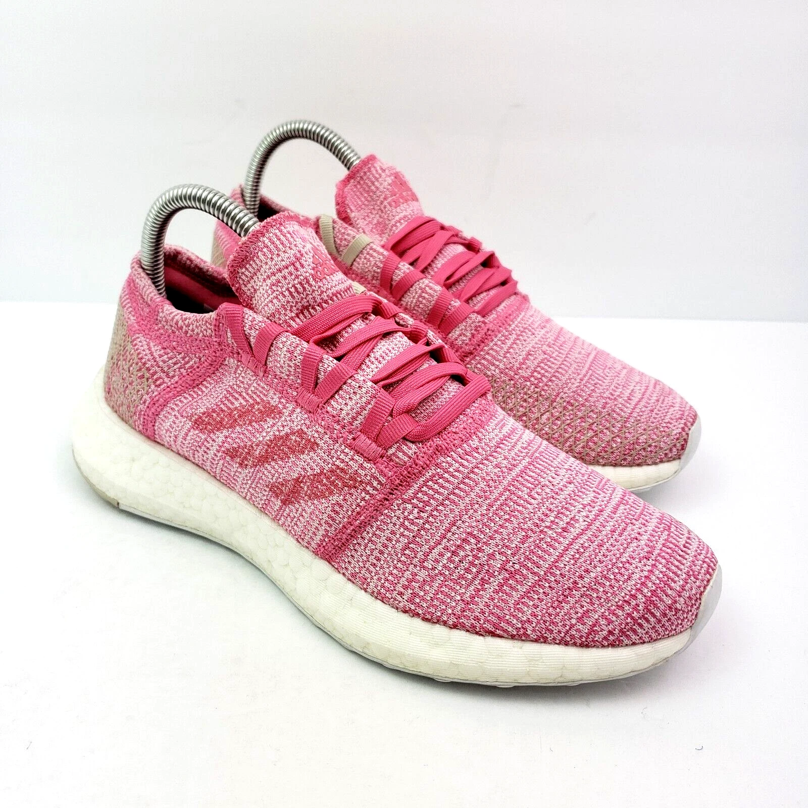 Scarpe da ginnastica Adidas PureBOOST Go da ragazza taglia 6 5 anni da donna taglia 7 5 rosa da corsa