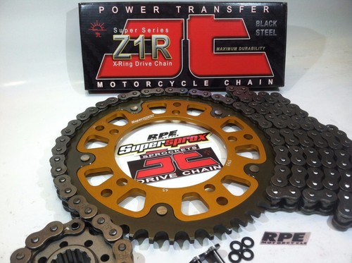CBR1000rr 04-05 JT Z1R -1/+1 525 X-Ring and SUPERSPROX CHAIN & SPROCKETS KIT - Picture 5 of 8