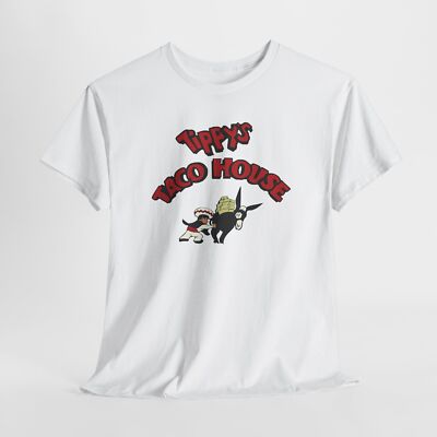 Vintage Oak Cliff Texas Tippy's Taco T-Shirt, Retro Dallas Foodie Tee, Southwest