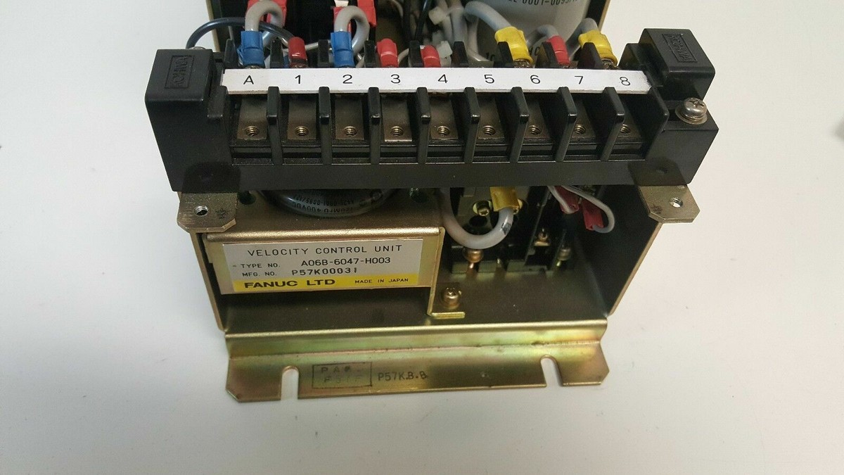FANUC ファナック サーボアンプ A06B-6047-H003 GUARANTEED GOOD USED! FANUC SERVO AMPLIFIER UNIT A06B-6047