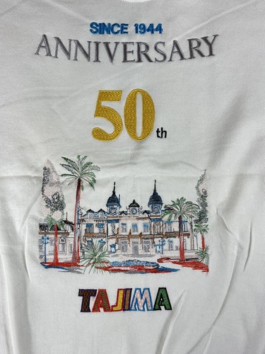 Vintage Tajima 50th Anniversary Pullover Sweatshirt XL - Picture 2 of 9