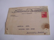 Bergamo - Belloni & Suardi agenti di commercio - spedita f. g. 1947