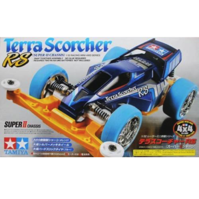 【最終値下げ】タミヤ Terra Scorcher 4WD 当時物 Tamiya 18064 Racing Mini 4WD Series Terra Scorcher RS (Super-II