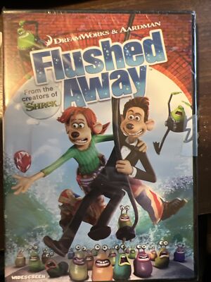 Flushed Away (DVD, 2007) NEW SEALED