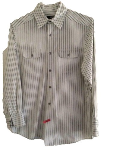 psycho bunny modern fit dress shirt Men's Josh Jacquard Shirt in BLUE