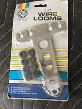 Vintage Cal Custom 4"x4" Chrome Custom Wire Loom #6058 Fit's 4 Wires