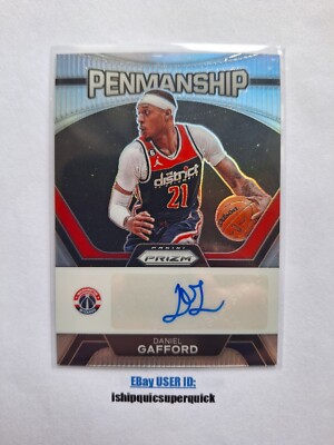 2023-24 Panini Prizm Basketball Daniel Gafford Penmanship Auto Prizm, #PNM-GAF