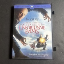Lemony Snicket's a Series of Unfortunate Events ..  DVD 