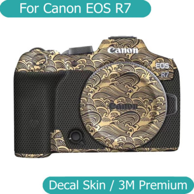 Mebont For Canon Eos R7 Decal Skin Vinyl Wrap Film Camera Lens Sticker
