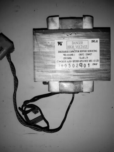 MD103AMR-1  OBJY2  E306927 Microwave transformer  Tested lowest price  - Afbeelding 1 van 1