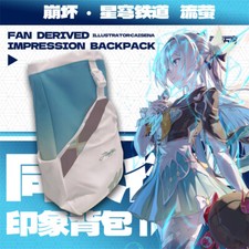 Anime Honkai: Star Rail Firefly Silver Wolf Shoulder Bag Crossbody Backpack