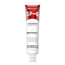 MSDRWIKEY SP-6 6-Probiotic Whitening Toothpaste  Brighten & Balance Oral Health