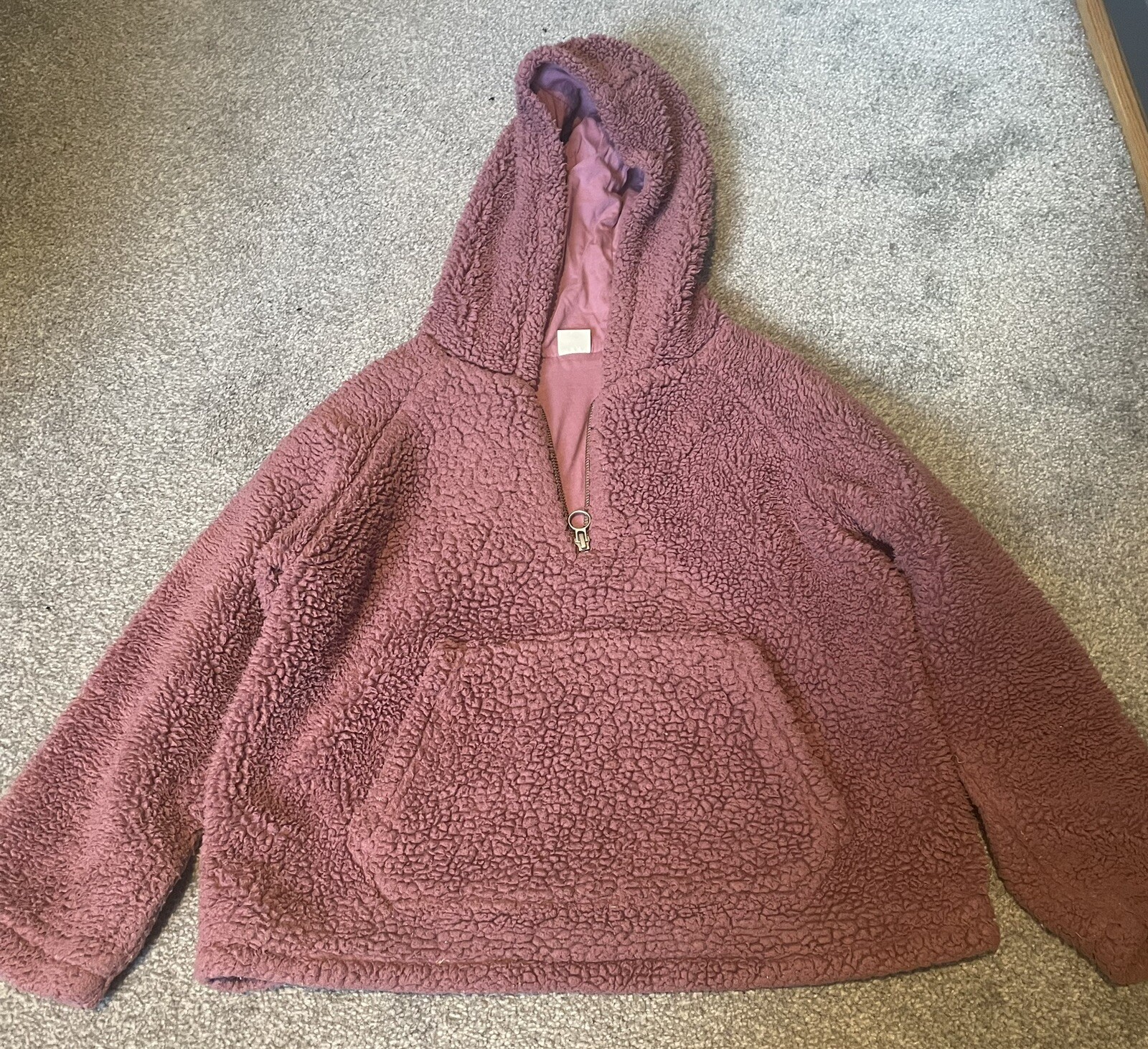 Next Teddy Bear Fleece Hoody Age 10