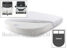 CARAVAN / MOTOR HOME ISLAND BED FITTED SHEETS (High Quality Material- Hand Made)