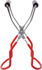 Eeoyu Canning Jar Lifter Tongs Stainless Steel Jar Lifter with Grip Handle