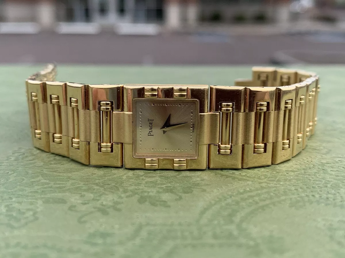 Piaget Ladies Dancer 15317 18K Yellow Gold Quartz Watch eBay