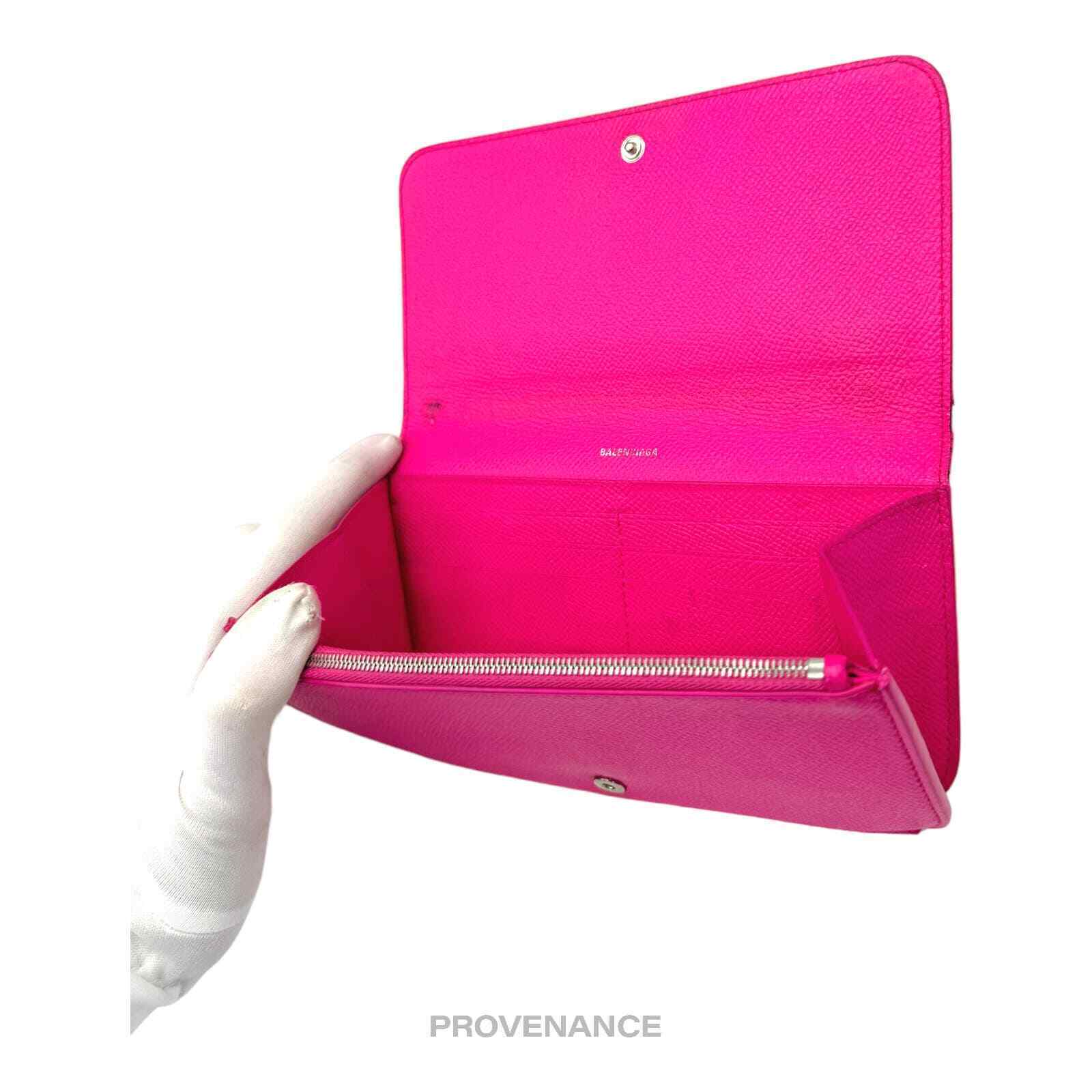 🔴 Balenciaga Long Wallet - Hot Pink - image 9
