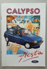 Ford Fiesta Calypso 1.3i Sonderedition Prospekt um 1992