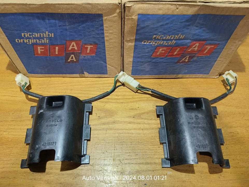 fiat 131 murat Carello 472 Headlights Italian Made Original Brand NOS OEM - Image 3 of 4