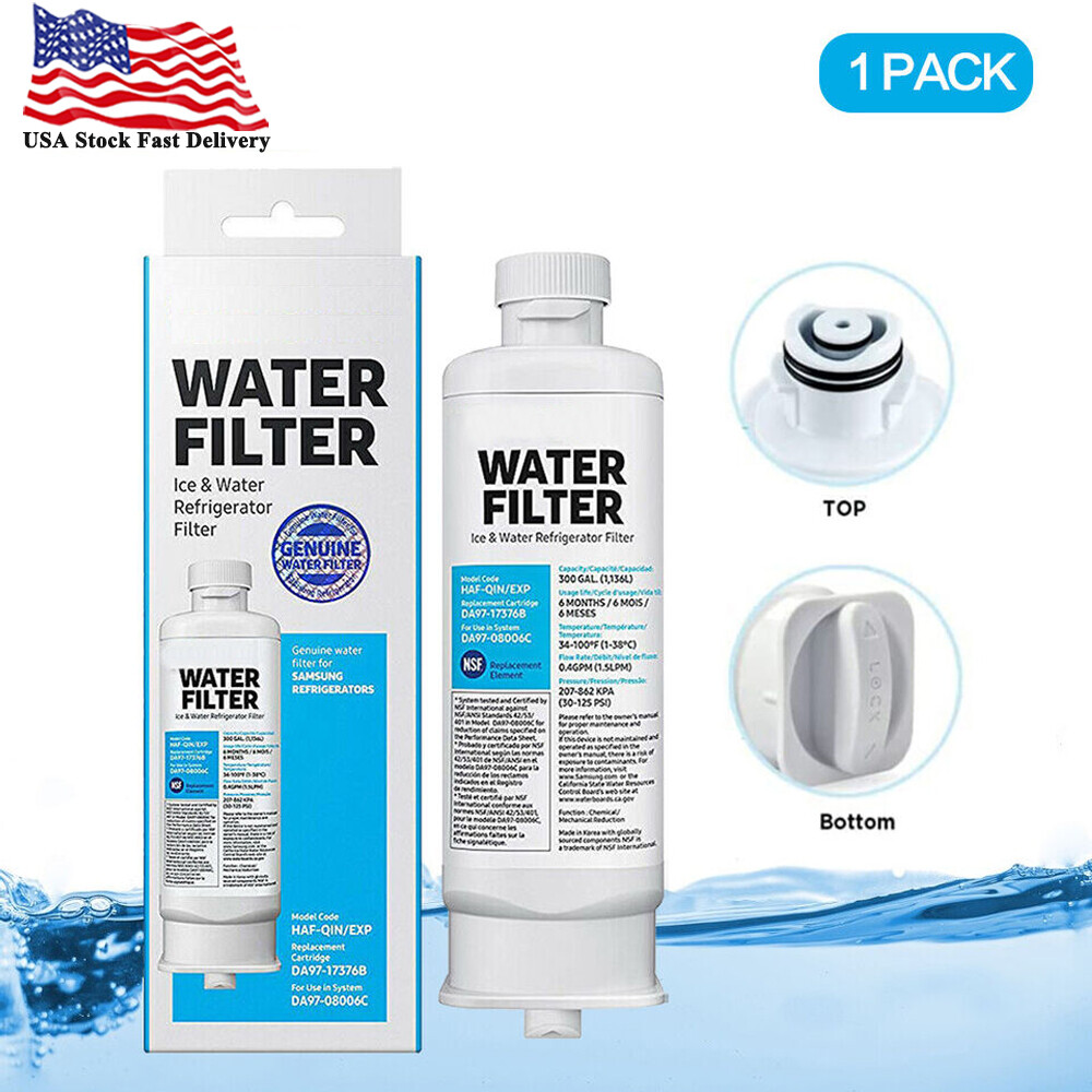 SamSung 1/2/3/4Pcs HAFQIN/EXP REFRIGERATOR Water Filter DA9717376B