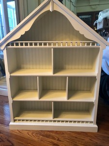 Pottery Barn Wooden Dollhouse Bookcase Ebay