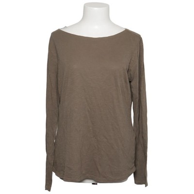 Juvia, Langarmshirt, Größe: L, Grau, Baumwolle/Viskose, Einfarbig, Damen #ctA
