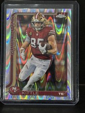George Kittle 2025 Topps Chrome Football NFL Lava #267 49ers New Release