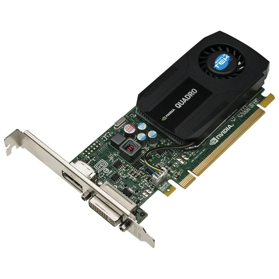 Nvidia Quadro K420 Low Profile 1GB Video Card GDDR3 DDR3 1X Dvi-I + 1X Dp - Image 2 of 4