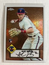 Alec Bohm Philadelphia Phillies 2021 Topps Chrome #TC52-14