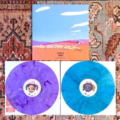 Japanese Breakfast Sable Soundtrack 2 LP Colored Vinyl Blue / Purple Record 2022