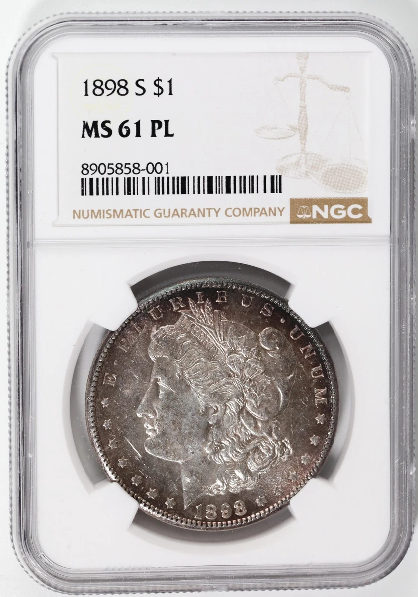 MS 61 Graded Morgan US Dollars (1878-1921) for sale | eBay