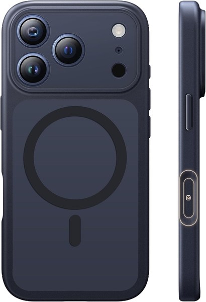 HandyhüLle FüR Iphone 17 Pro Schwarz StoßFest Mit Kameraschutz Magsafe 6,3 Zoll-image