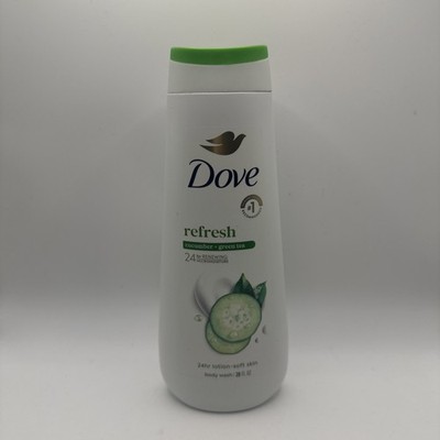 Dove Refresh Hydrating Body Wash Cucumber Green Tea Scent 20 fl oz