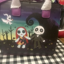 The Nightmare Before Christmas Jack  Sally Dolls Mini Satchel Bag Loungefly NWT