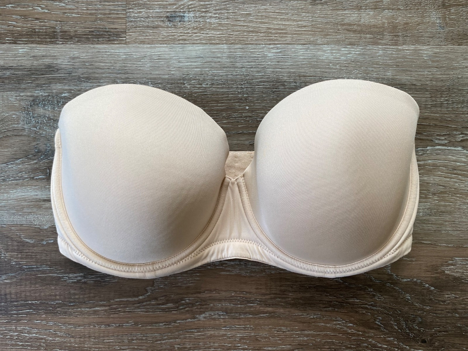 WACOAL Red Carpet Full Figure Convertible Strapless Bra~Size 34DDD~854119~Beige