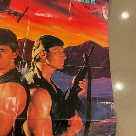 Super C NES Nintendo Power Promo Poster / Dragon Warrior Map 1990 Konami Contra