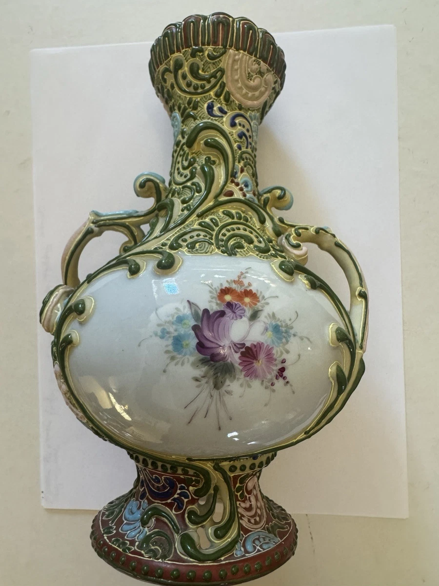 五山窯　林　淡幽　☆　染付　菱寿　花器　共箱　　未使用 陶瓷蓝色1850-1899 年日本花瓶| eBay