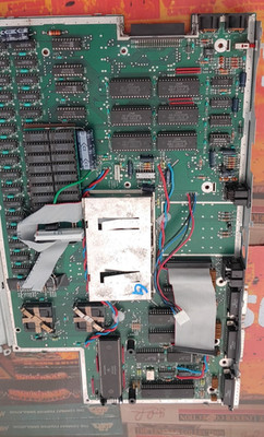 ATARI 1040STF Mainboard + Gehäuse 16-bit classic computer (teildefekt?)