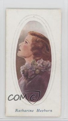 1936 Godfrey Phillips Screen Stars Embossed Katharine Hepburn #30 7xr
