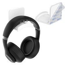 Headphone Hook for Desk, Headset  Controller Holder, White 1 Pcs