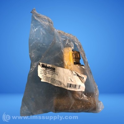 Webstone 50673 3/4'' T-Drain Valve FNOB