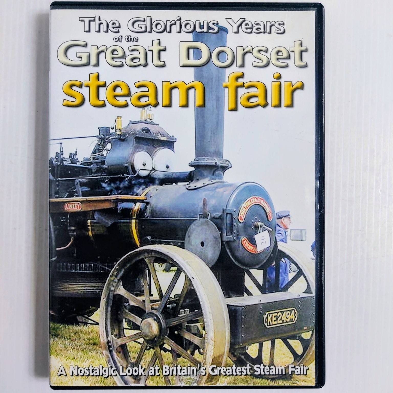 Great Dorset Steam Fair DVD 60 Min Yesteryear Viewpoint Television Traction