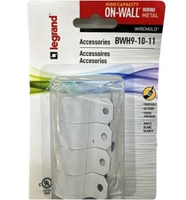 Legrand Wiremold 700 Series Metal Surface Raceway Accessory Set, White DD 