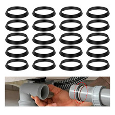 20 Pcs Kitchen Sink Drain Gasket Seal Ring, 1.2-1.4 Inch Rubber Slip Joint Washe